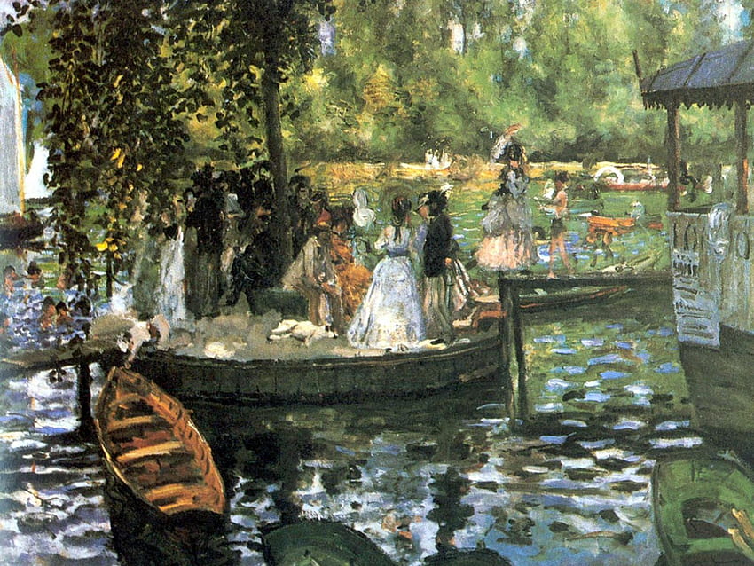 Selamat Birtay, Renoir!. Renoir, Pierre auguste renoir dan Monet, Lukisan Renoir Wallpaper HD
