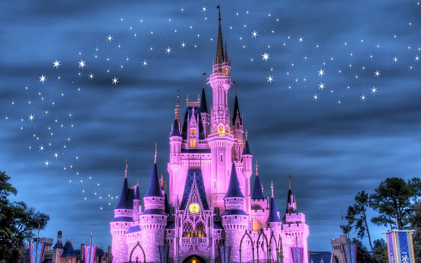 The Magic Of Evenings At Walt Disney World HD wallpaper