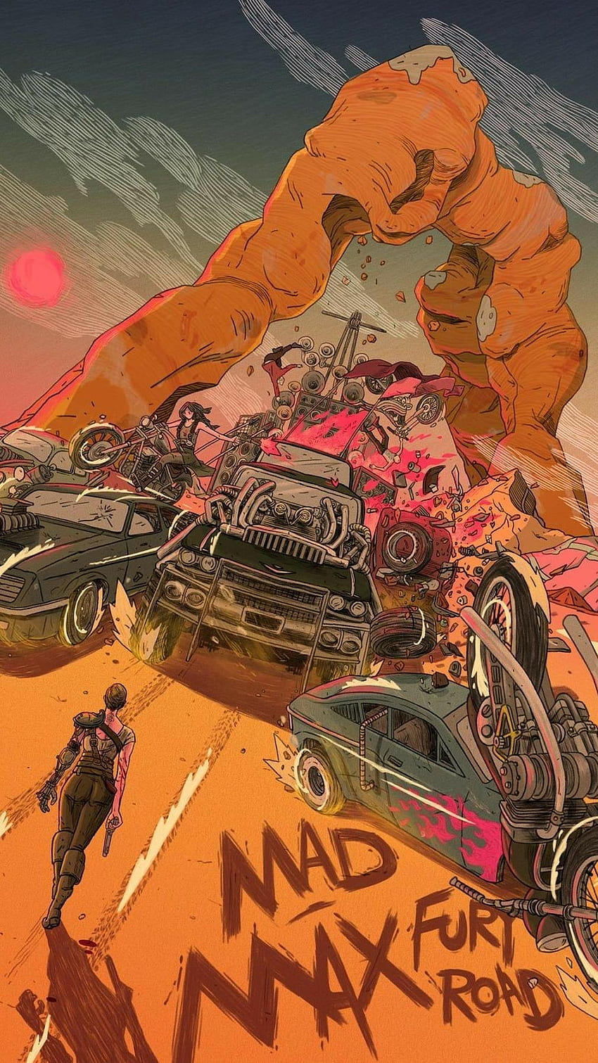 Mad Max for Phone for Android HD phone wallpaper