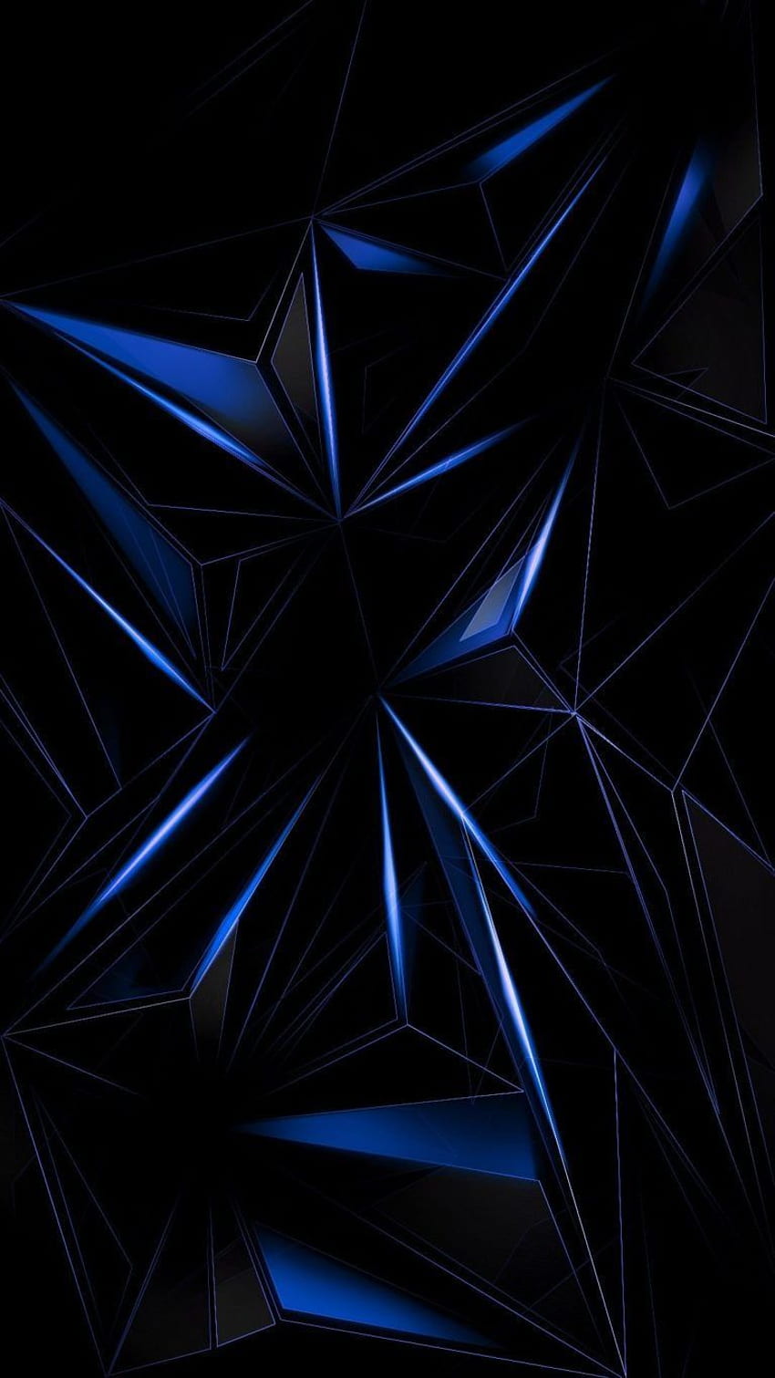 dark abstract, iPhone . More background 2 in 2019, Dark Blue Abstract Phone HD phone wallpaper