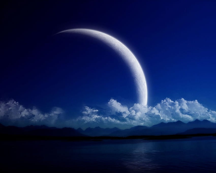very big moon and [] for your , Mobile & Tablet. Explore Really Big . Extra Large , Work Hard Dream HD wallpaper