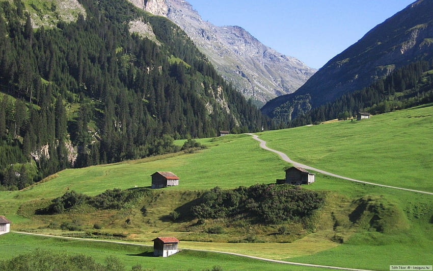 Liechtenstein landscape. Adventure tourism, Beauty places, Local travel HD wallpaper
