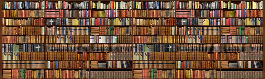 Bücherregal HD-Hintergrundbild