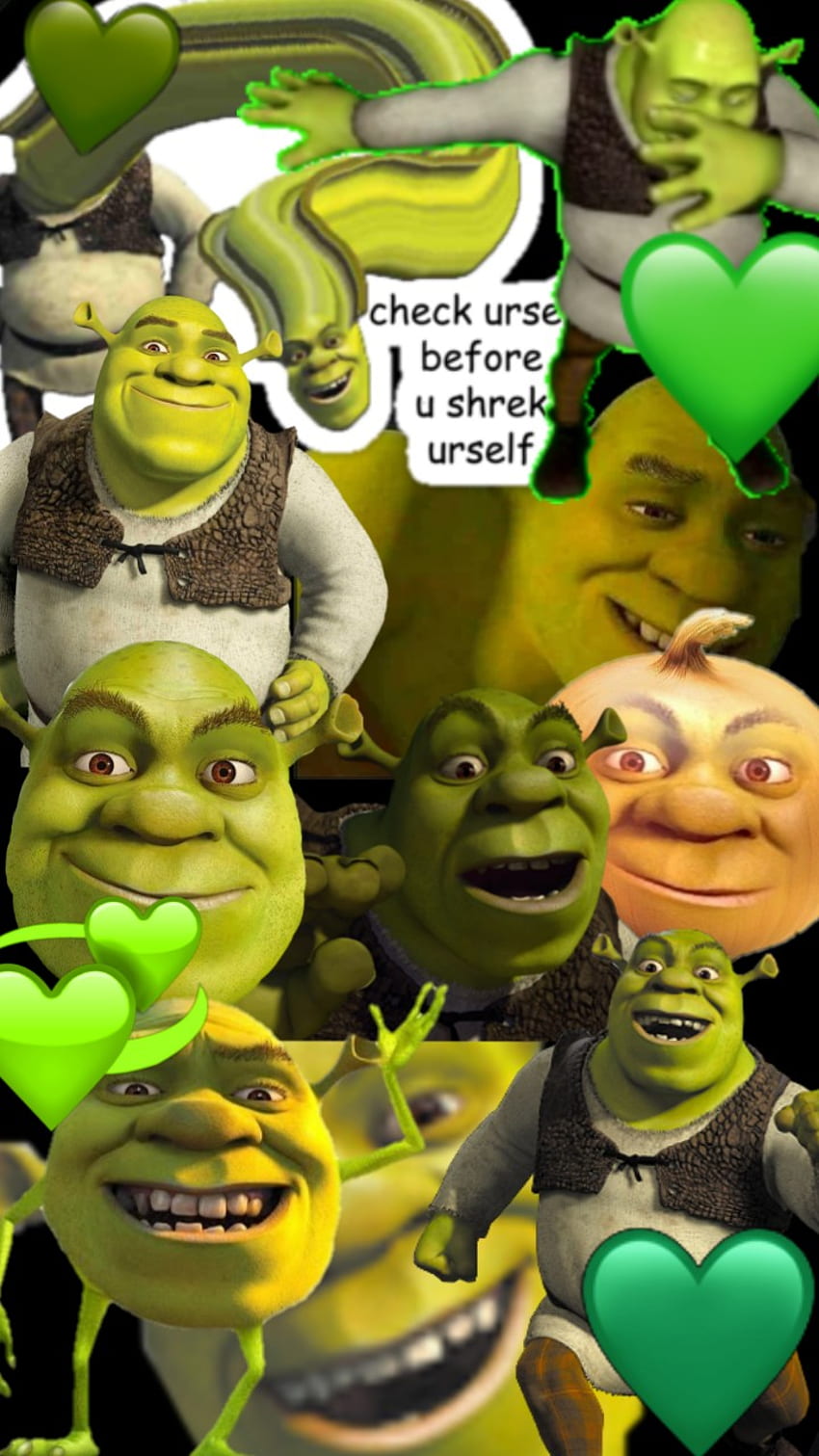 Aesthetic shrek wallpaper  Funny iphone wallpaper, Funny phone