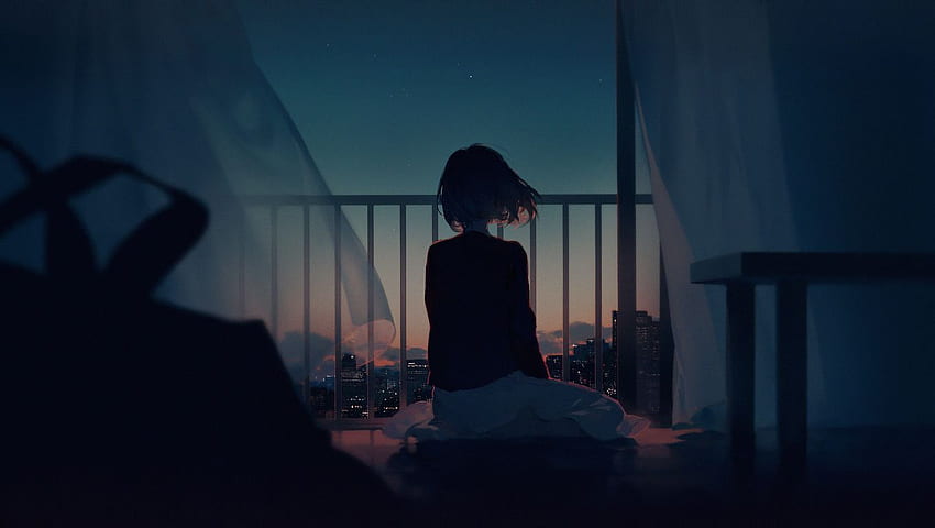 Anime Original Girl Looking Away Laptop với hình ảnh một cô gái trẻ đầy quyến rũ và bí ẩn đang nhìn xa phía trước. Hãy thưởng thức tác phẩm nghệ thuật này và để cho các tông màu sẫm đều truyền tải tới bạn 1 thông điệp khơi gợi sự tò mò và trăn trở.