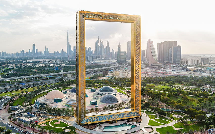 Best tours and travels in Dubai, Dubai Frame HD wallpaper