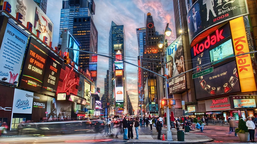 New York City Travel Mac - Times Square HD wallpaper | Pxfuel
