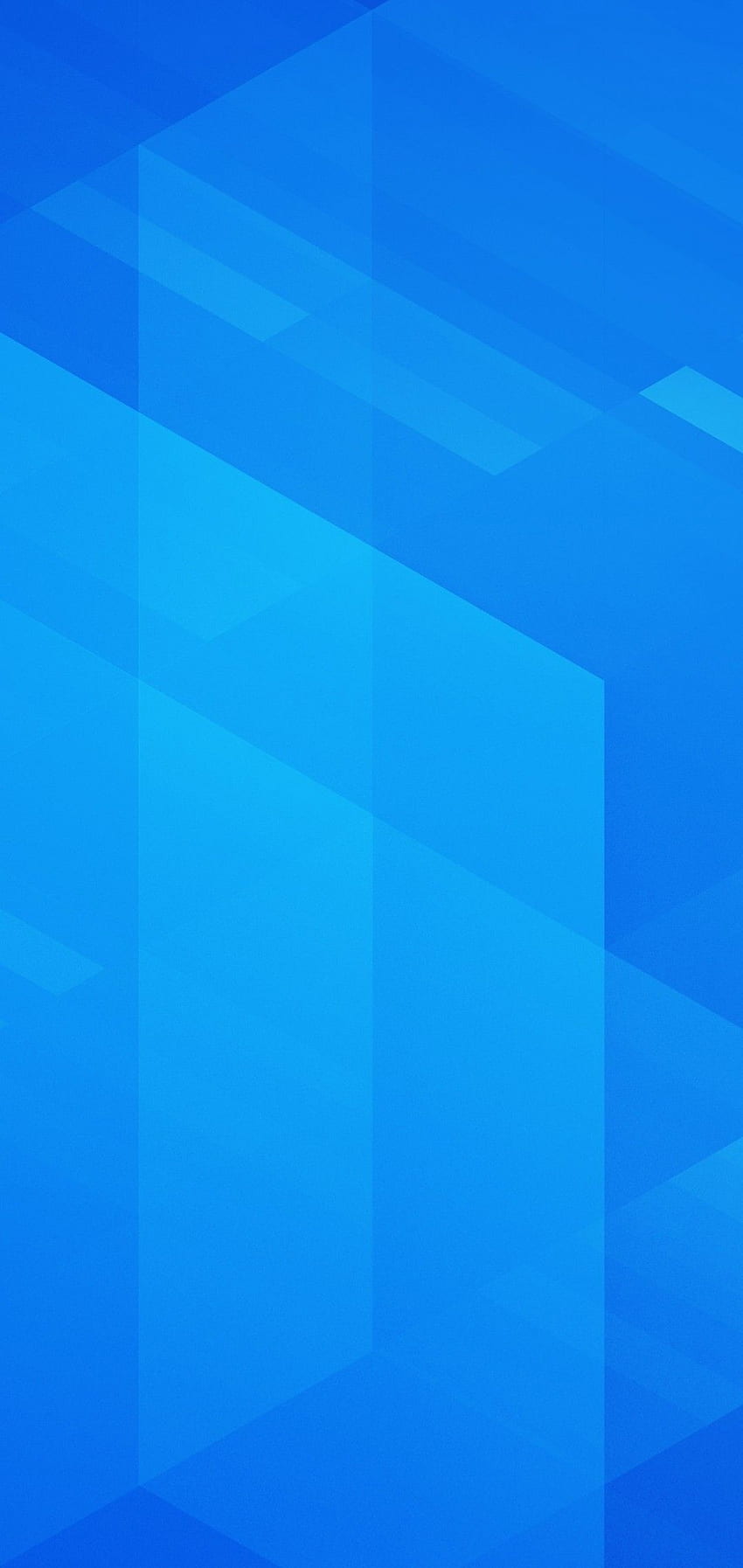 青色の背景、グラデーション、幾何学的形状、Samsung Galaxy S10e、Xiaomi Mi A2 Lite、OnePlus 6 のポインター - 乙女 HD電話の壁紙