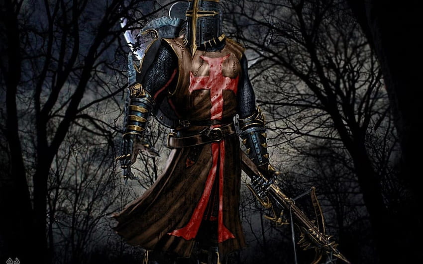 Crusader Knight, Epic Knight HD wallpaper