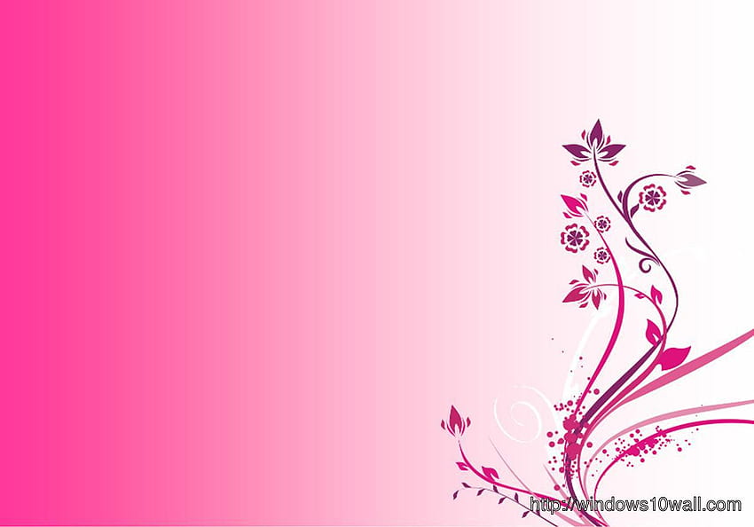 Girly Pink o Purple - Windows 10 fondo de pantalla