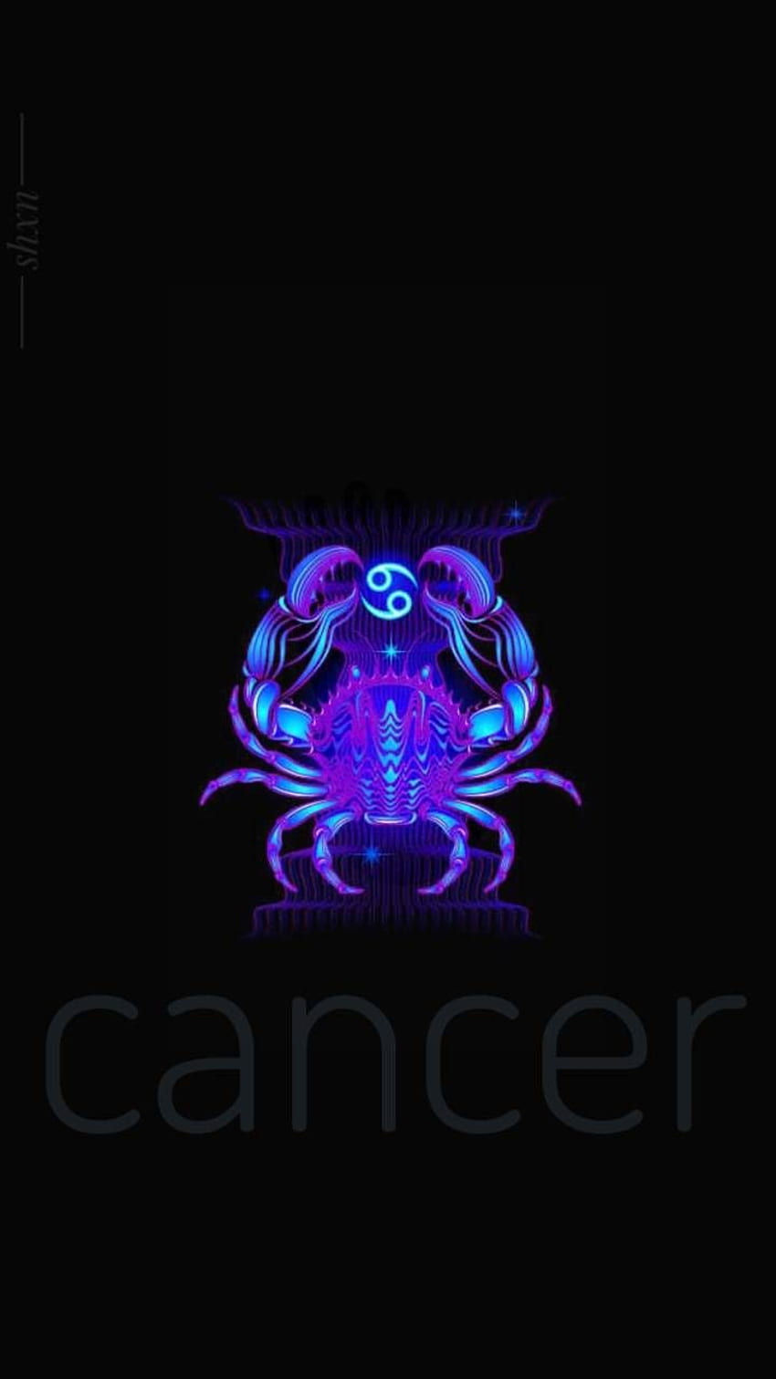 Лилава зодия Рак, Знак Рак HD тапет за телефон