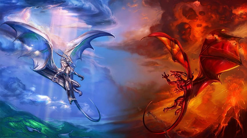 Evil Dragon, Evil Lightning Dragon HD wallpaper