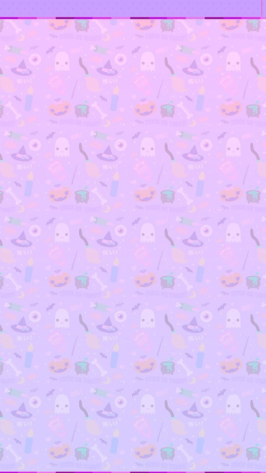 Kawaii Funny Spooky Seamless Pattern Halloween Wrapping Paper Background  In Neon Pastel Colors Cute Gothic Style Vanilla Rainbow Concept Royalty  Free SVG Cliparts Vectors And Stock Illustration Image 79141335