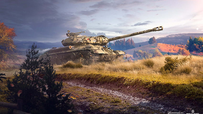 Wallpaper World of Tanks Tank Wargaming pc Game Combat Vehicle  Background  Download Free Image