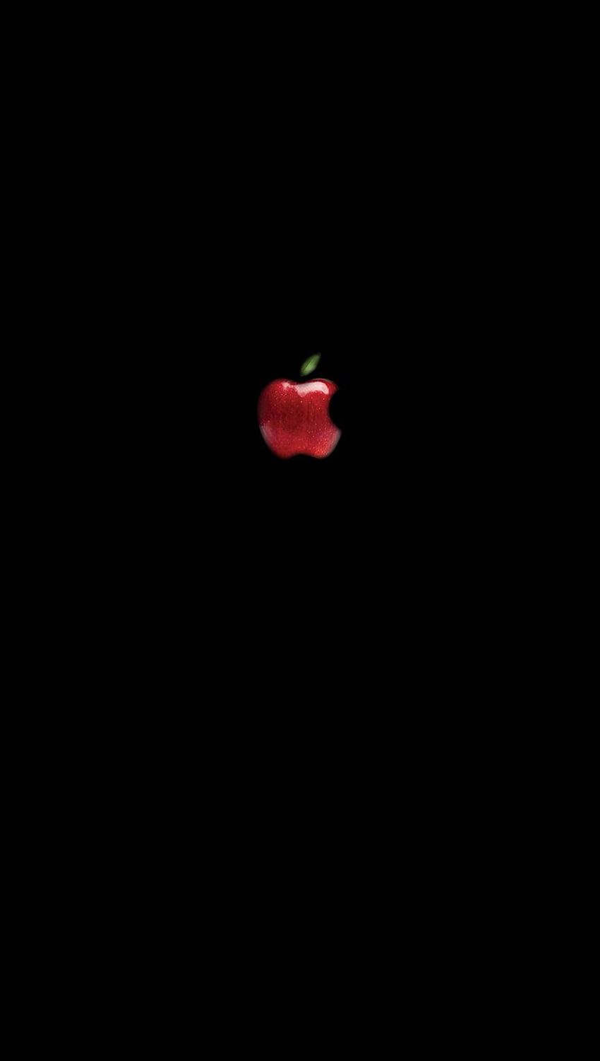 Apple Black, Red Apple Logo 6 HD phone wallpaper