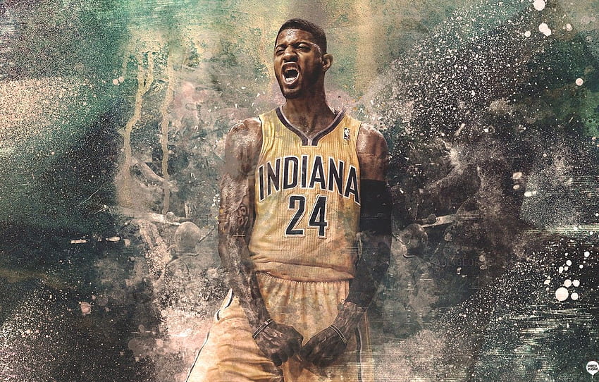 Sport, Basketball, Indiana, NBA, Pacers, Player, Indiana, Pacers, Paul George, Paul George for , section спорт, Paul George Logo HD wallpaper