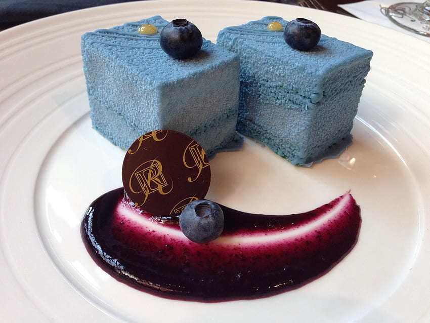 Blue Velvet Cake, fun, entertainment, yummy, cool, food, cake HD wallpaper