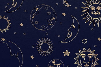 Sun moon stars background HD wallpapers | Pxfuel