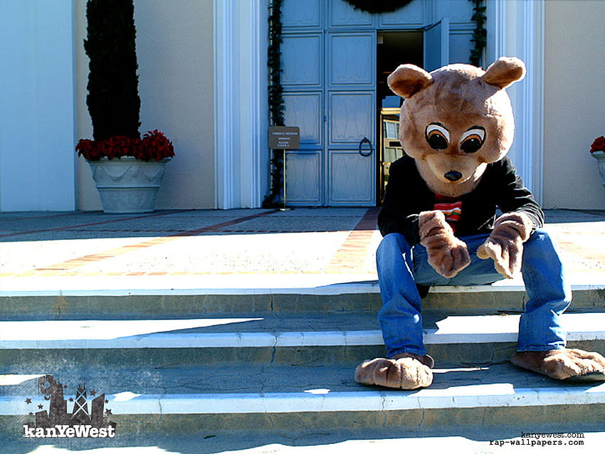 Kanye West - Kanye West Bear College Dropout - - teahub.io, registrazione tardiva di Kanye West Sfondo HD