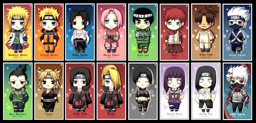 Naruto Characters Names And Anime, All Naruto Characters HD wallpaper |  Pxfuel