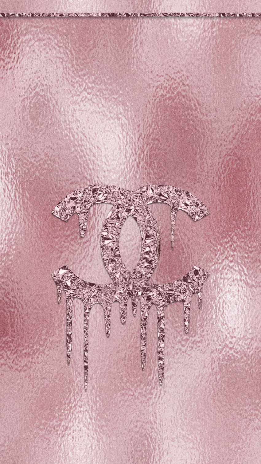 à¼¶Tee's iScreensà¼¶ — Chanel Rose Gold/Pink Homecreen/Lock. HD phone wallpaper