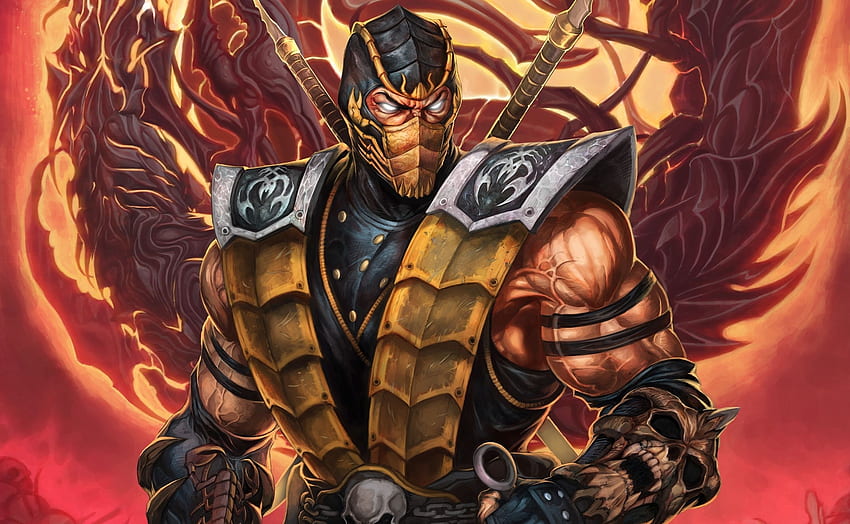 Scorpion Mortal Kombat , 43 Scorpion Mortal Kombat Android Wallpaper HD