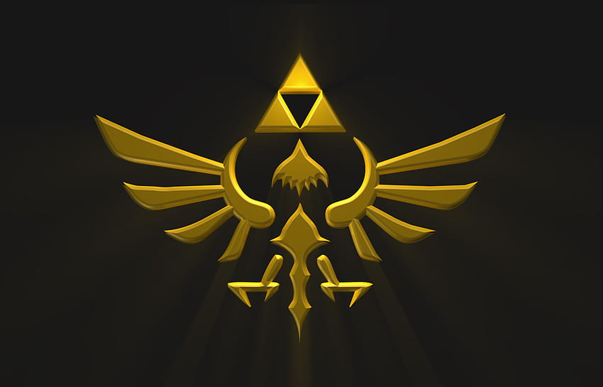 Hylian . Hylian, Hylian Shield und Hylian Crest Legend of Zelda Ocarina of Time, Zelda Symbol HD-Hintergrundbild