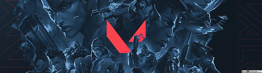 Hero Agents - Valorant (jeu vidéo Riot), Valorant Dual Monitor Fond d'écran HD