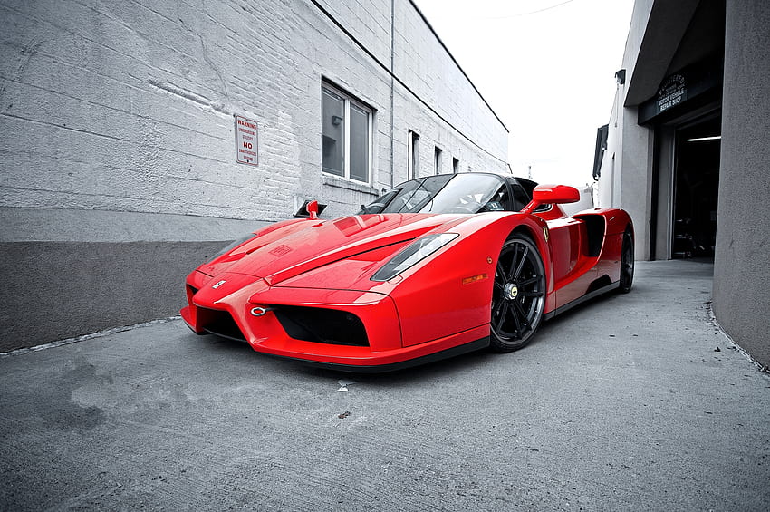Ferrari, Cars, Street, Enzo HD wallpaper
