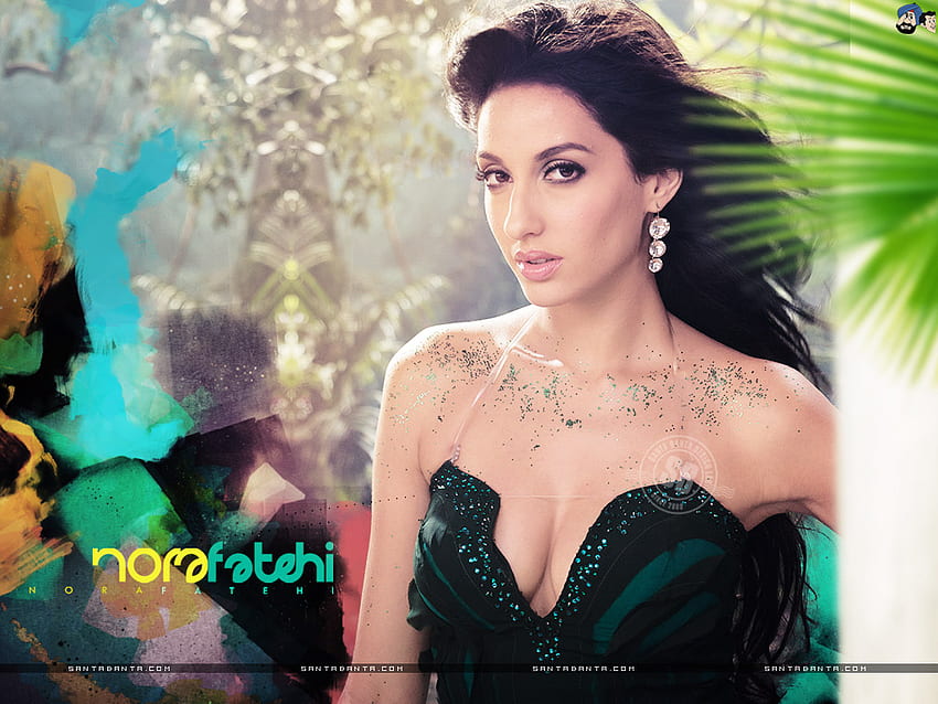 Nora Fatehi Hot Gaib Bikini Terbaru Wallpaper HD