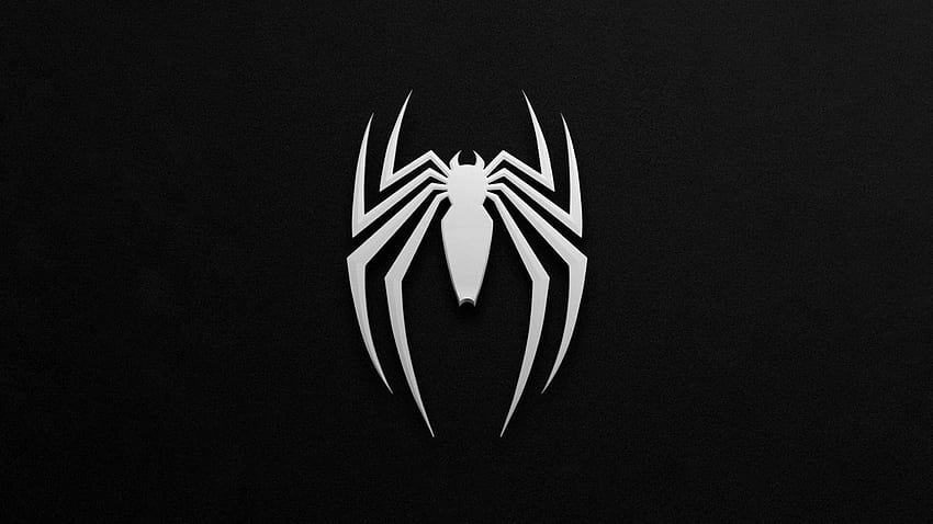 Marvel's Spider Man 2 Logo gry, gry, i tło Den, fajne logo Spiderman Tapeta HD