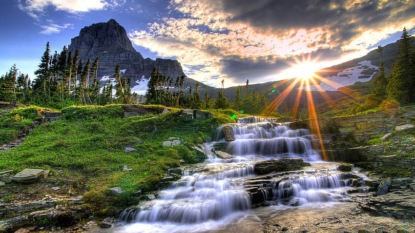Fresh . Waterfall, Beautiful landscapes, Fresh Nature HD wallpaper