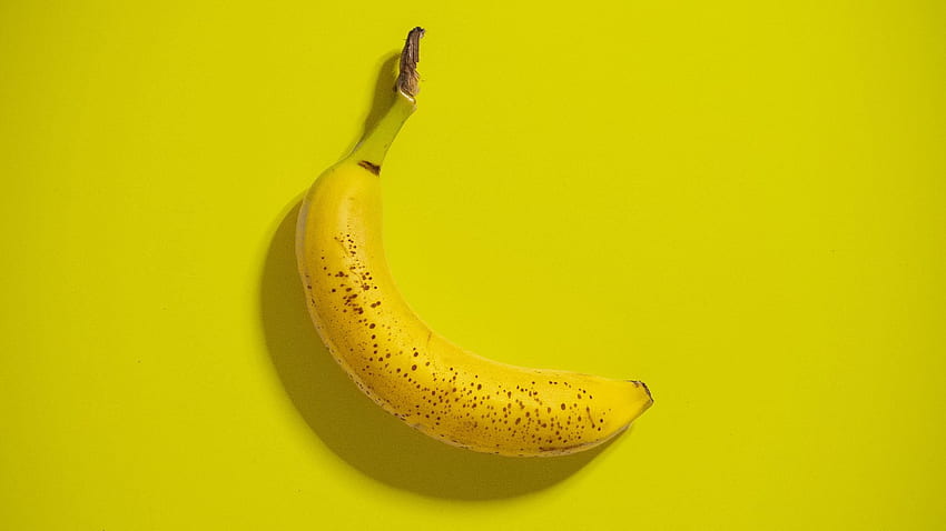 banana, fruit, tropical, yellow full , tv, f, background HD wallpaper