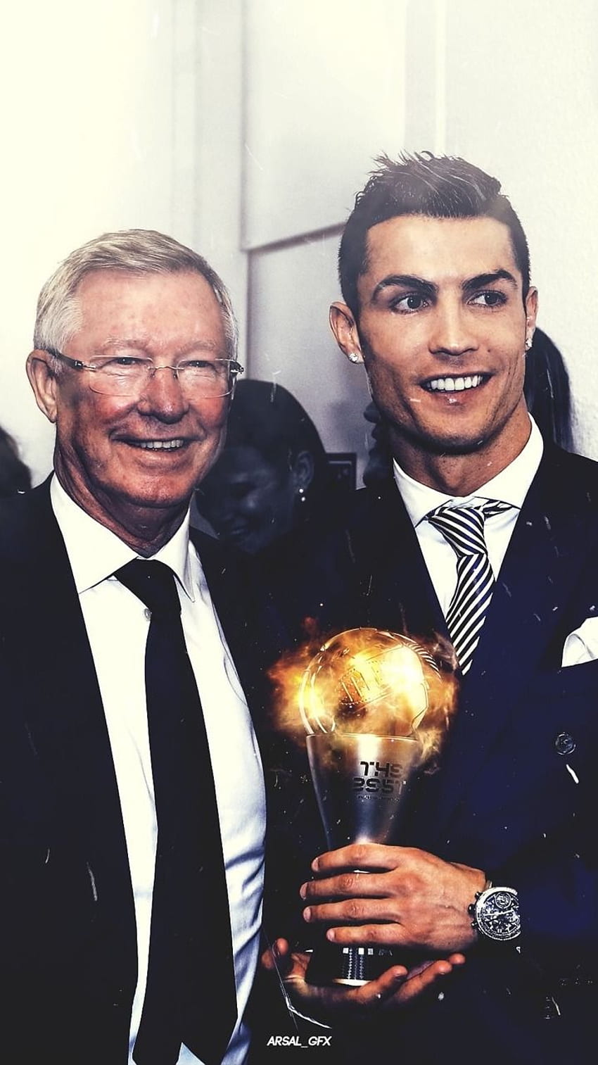 Неговият баща футболист: Кристиано Роналдо е поздравен от сър Алекс Фъргюсън след спечелването на Be на FIFA. Роналдо, играчи на Манчестър Юнайтед, Кристиано Роналдо cr7 HD тапет за телефон