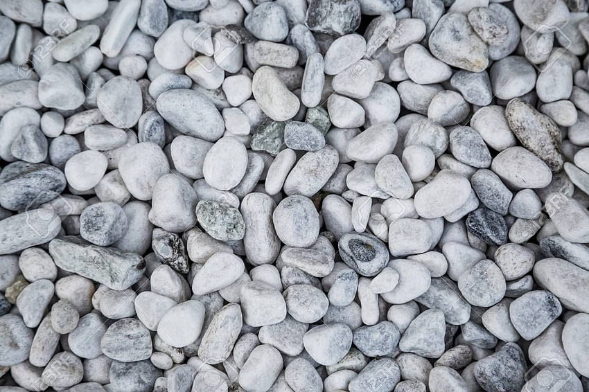 Pebbles Background, White Pebbles HD wallpaper