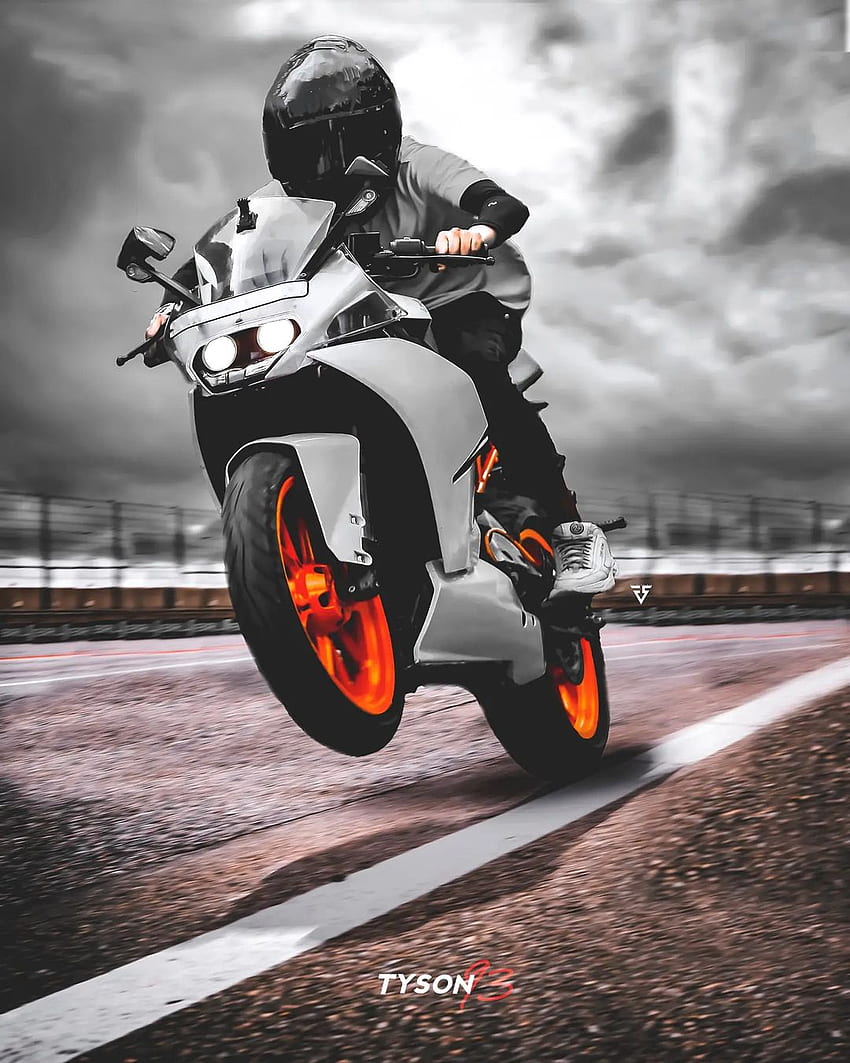 Ktm rc200, automotive lighting, motorcycle HD phone wallpaper