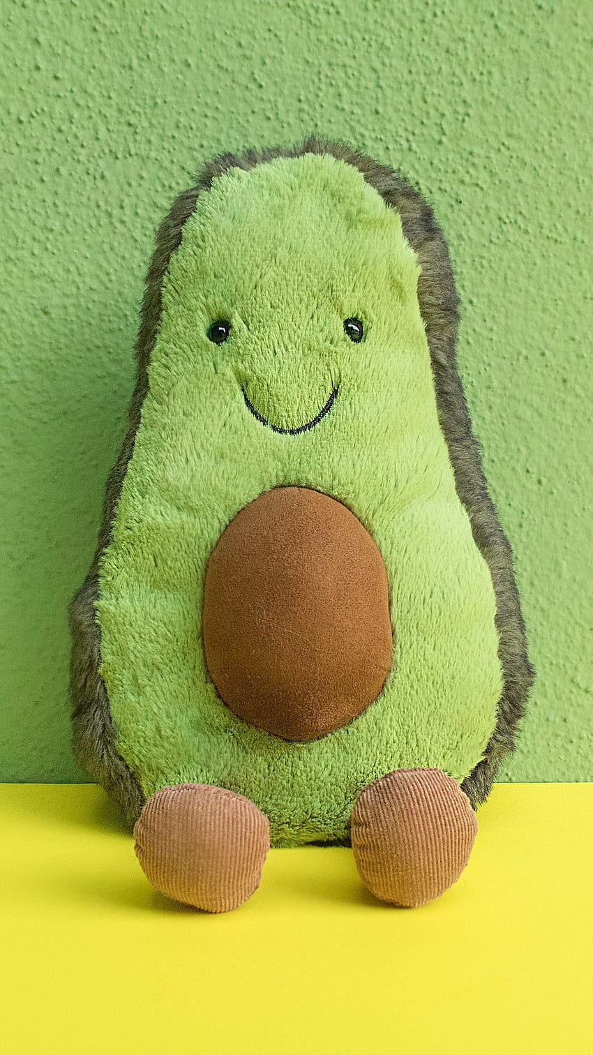 Toy, Teddy, Avocado, Cute, Green Iphone 8 7 6s 6 For Parallax Background HD phone wallpaper