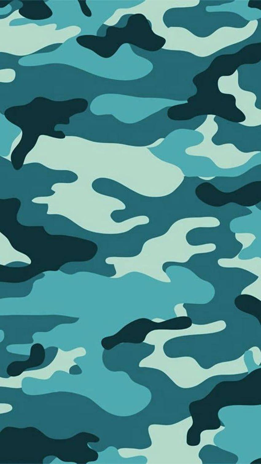 Camo by Tw1stedB3auty - d1, Blue Camouflage HD phone wallpaper | Pxfuel