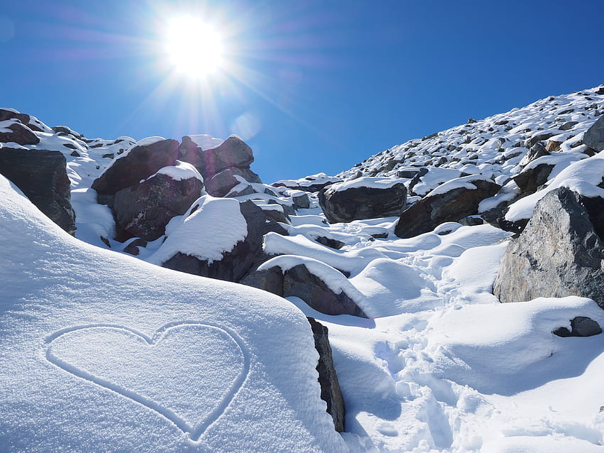 Nature, Sky, Mountains, Snow, New Zealand, Sunlight HD wallpaper
