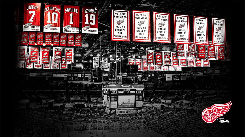 Detroit Red Wings Designs & Wissenswertes! HD-Hintergrundbild