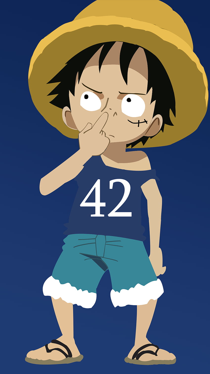 Luffy Chibi Android HD phone wallpaper