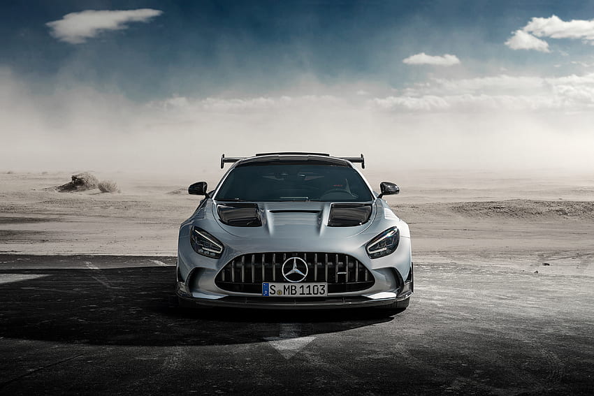 실버 자동차, Mercedes-AMG GT, 2020 HD 월페이퍼