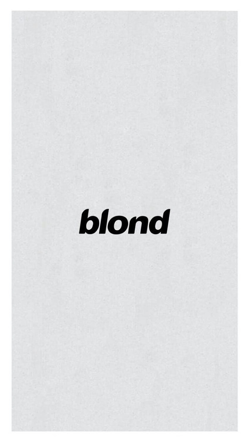Blonder Frank Ocean HD-Handy-Hintergrundbild