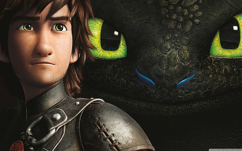 Hiccup And Toothless, Pikachu and Toothless HD wallpaper