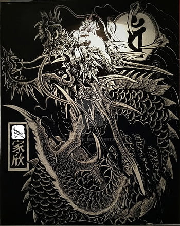 Yakuza Dragon Tattoo HD phone wallpaper | Pxfuel