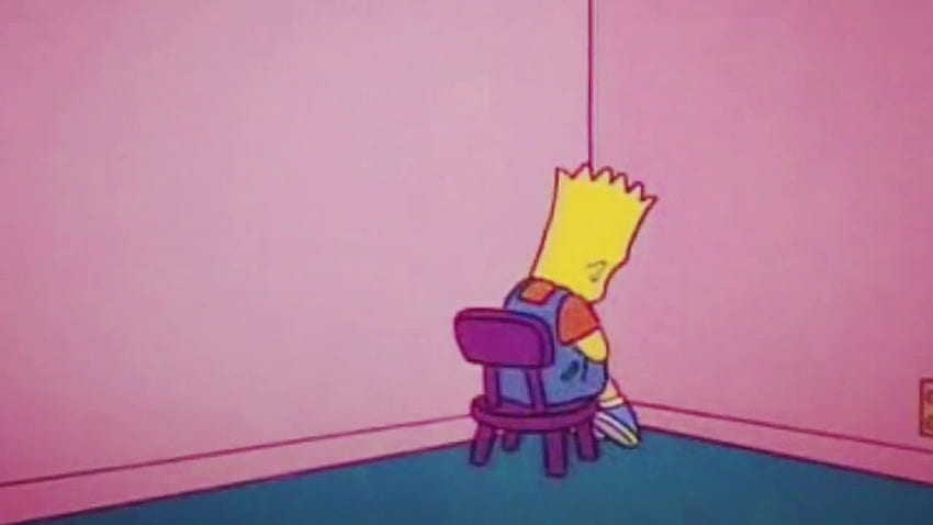 Bart Simpson (sad boy) - Desenho de gabriel_spw - Gartic