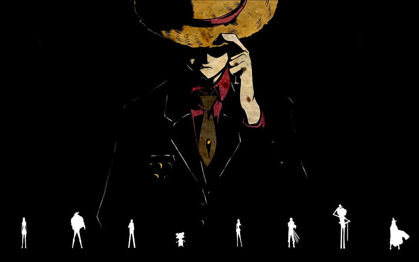 Black Gangster Style One Piece -, Gangster Naruto HD wallpaper