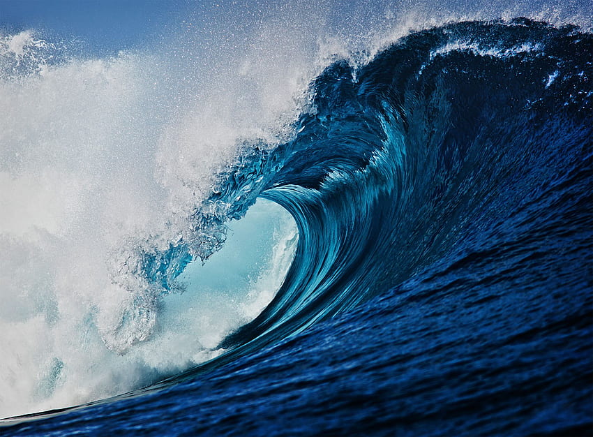 Wave - ブルーオーシャン Ocean Waves - - 高画質の壁紙