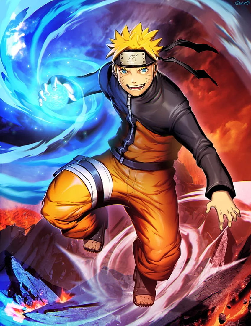 Naruto Sharingan - Naruto Uzumaki Shippuden Rasengan -, Cool Naruto Rasengan HD phone wallpaper