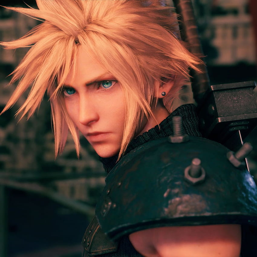 Nowy zwiastun Final Fantasy 7 Remake dotyczy Cloud, Cloud FF7 Remake Tapeta na telefon HD